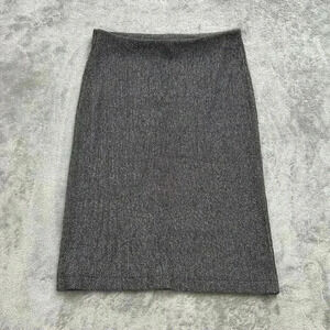 FARM RIO Anthropologie Skirt Women's Small P Midi Pencil Metallic Shiny Party